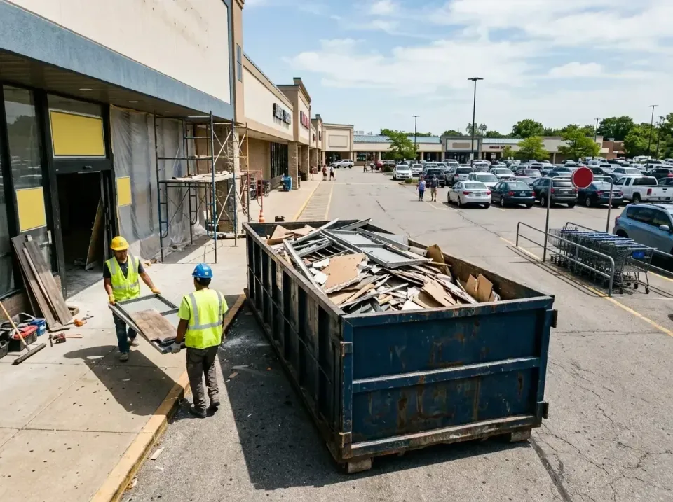 retail-store-renovation-debris-003 — frequently asked questions, Roll-off Dumpster Rentals in Pleasant Hill, MO
